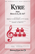 Kyrie SATB choral sheet music cover